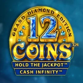 Slots logo of 12 Coins Grand Diamond Edition from Wazdan at Luckera Casino