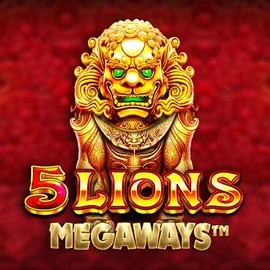 5 Lions Megaways slot logo by Pragmatic Play at Luckera Casino