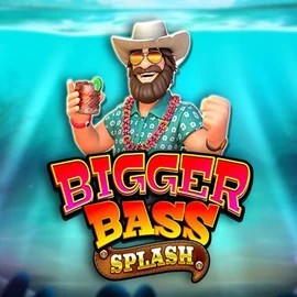 Bigger Bass Splash slot logo by Pragmatic Play at Luckera Casino