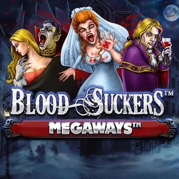 Blood Suckers Megaways logo – Slots by Red Tiger Gaming at Luckera Casino