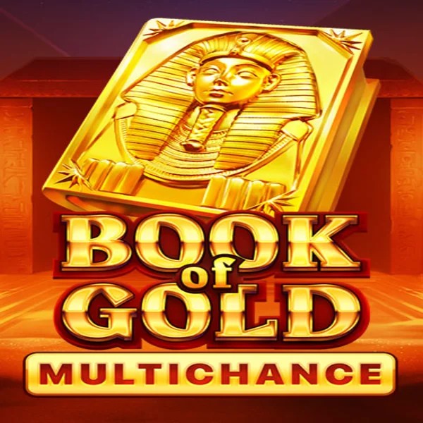 Book of Gold Multichance slot visual from Playson available on luckeracasino.eu