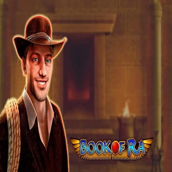 Book of Ra slot visual from Greentube available on luckeracasino.eu