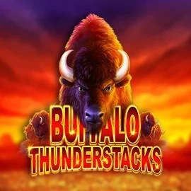 Buffalo Thunderstacks logo – Slots by Amatic Industries at Luckera Casino