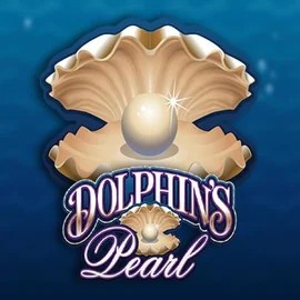 Dolphins Pearl slot logo by Novomatic at Luckera Casino