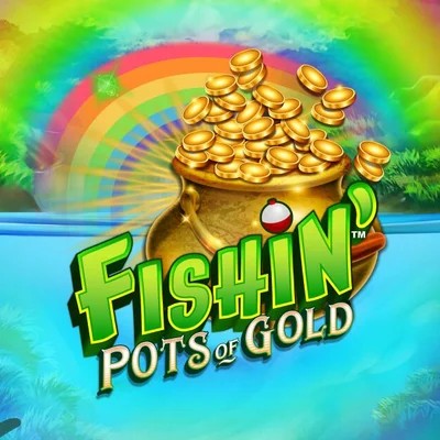 Slots logo of Fishin Pots Of Gold from Gameburger Studios at Luckera Casino