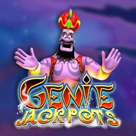 Genie Jackpots logo by Blueprint Gaming Luckera Casino