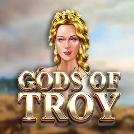 Official Slots logo: Gods of Troy by Red Tiger Gaming at Luckera Casino