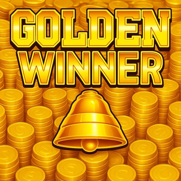 Golden Winner slot logo by Inspired Gaming at Luckera Casino