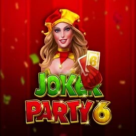Joker Party 6 logo by Greentube at Luckera Casino