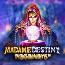 Madame Destiny Megaways slot visual from Pragmatic Play available on luckeracasino.eu