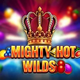Mighty Hot Wilds logo – Slots by Inspired Gaming at Luckera Casino