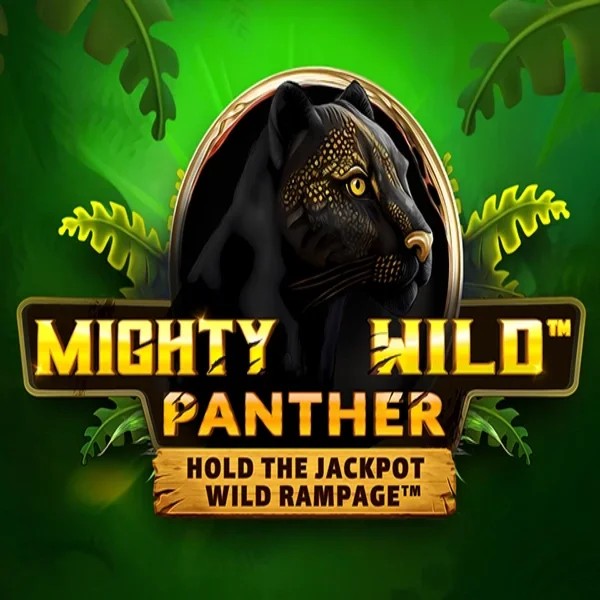 Mighty Wild Panther slot logo by Wazdan at Luckera Casino