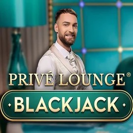 Privé Lounge Blackjack slot logo by Pragmatic Play at Luckera Casino