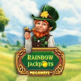 Jackpots logo of Rainbow Jackpots Megaways from Red Tiger Gaming at Luckera Casino