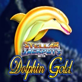 Enjoy Dolphin Gold with Stellar Jackpots by Lightning Box Game – logo hosted on luckeracasino.eu