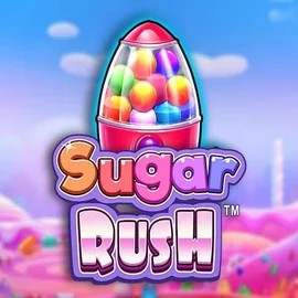 Enjoy Sugar Rush by Pragmatic Play – logo hosted on luckeracasino.eu