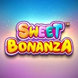 Sweet Bonanza logo by Pragmatic Play at Luckera Casino