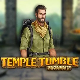 Temple Tumble Megaways by Relax Gaming, showcased at luckeracasino.eu – game logo
