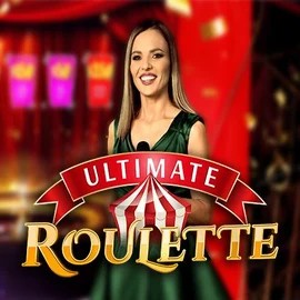 Official Live Casino logo: Ultimate Roulette by Ezugi at Luckera Casino